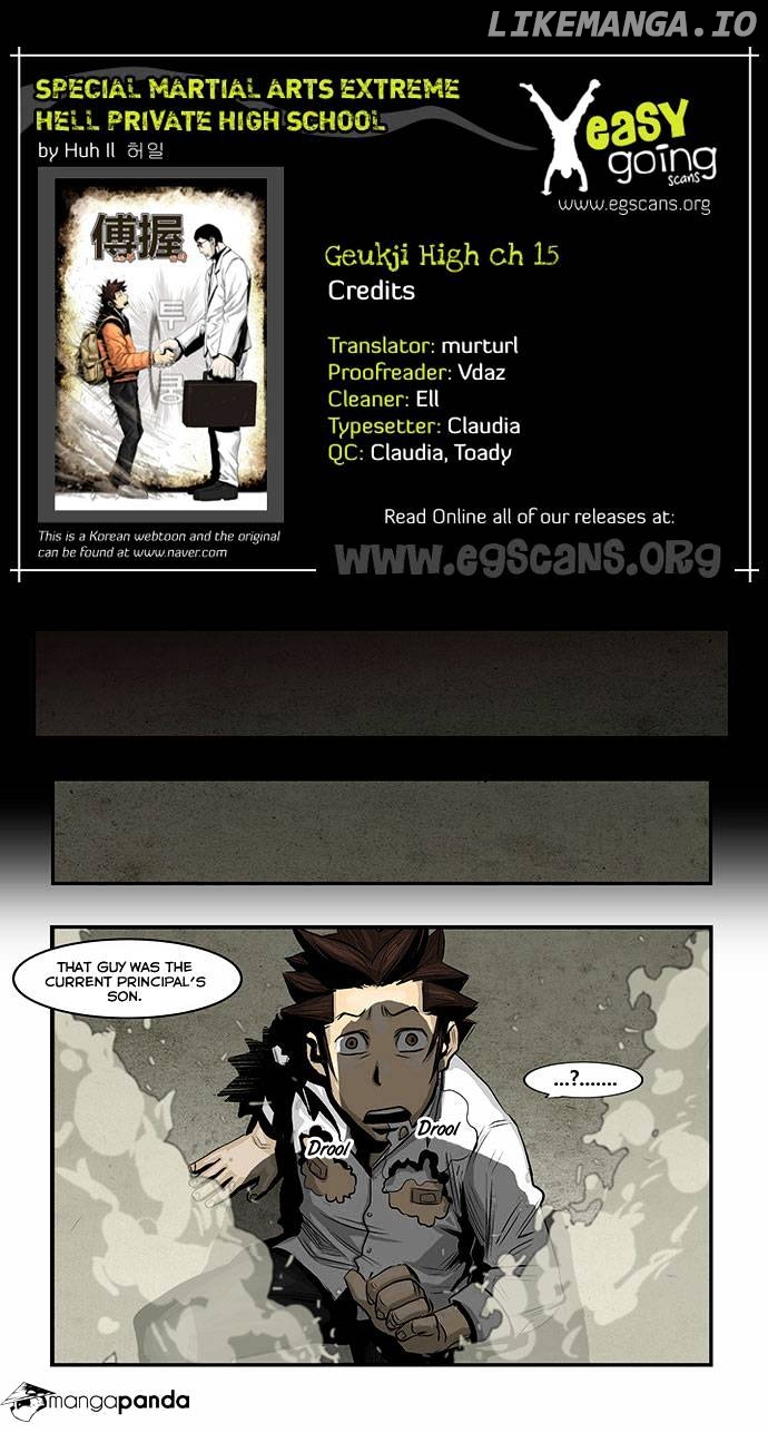 Special Martial Arts Extreme Hell Private High School chapter 15 - page 6