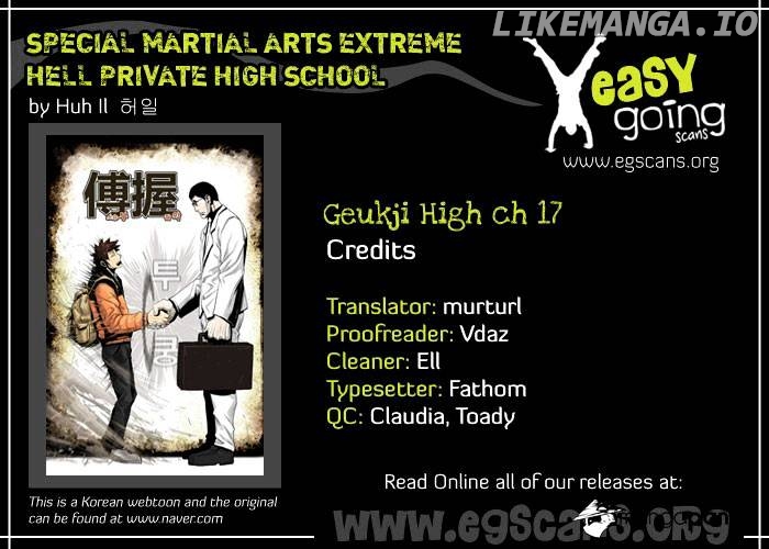 Special Martial Arts Extreme Hell Private High School chapter 17 - page 2