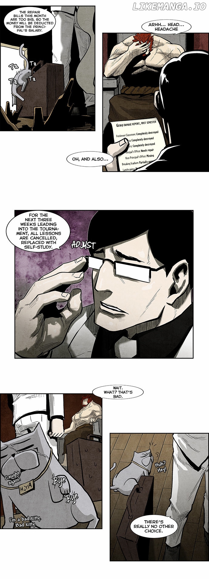 Special Martial Arts Extreme Hell Private High School chapter 66 - page 14