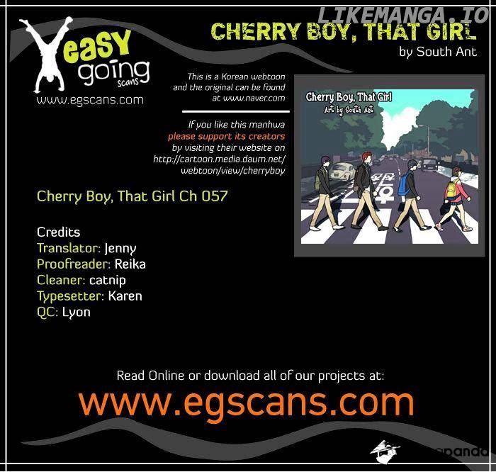 Cherry Boy, That Girl chapter 57 - page 1