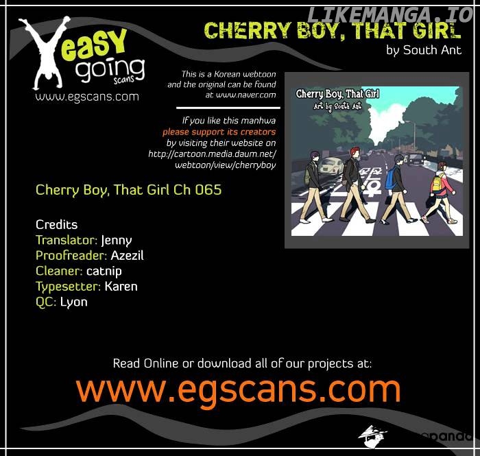 Cherry Boy, That Girl chapter 65 - page 1