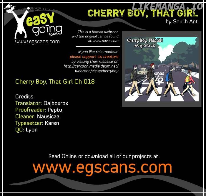 Cherry Boy, That Girl chapter 18 - page 1