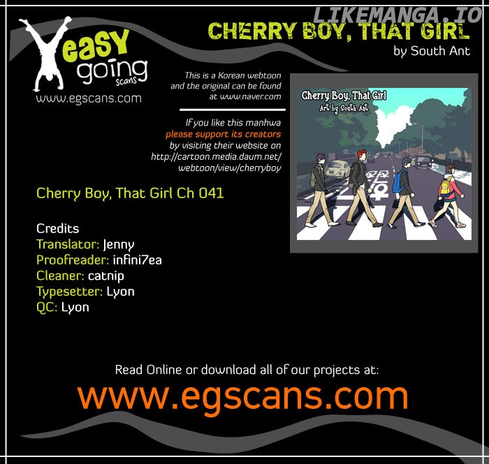 Cherry Boy, That Girl chapter 41 - page 1