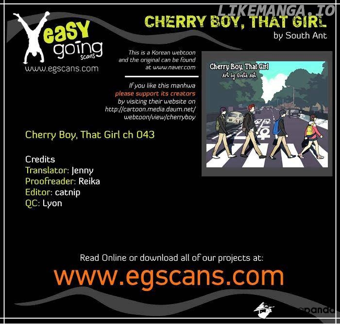 Cherry Boy, That Girl chapter 43 - page 1