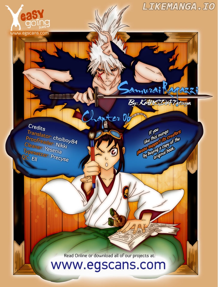 Samurai Ragazzi - Sengoku Shounen Seihou Kenbunroku chapter 6 - page 1