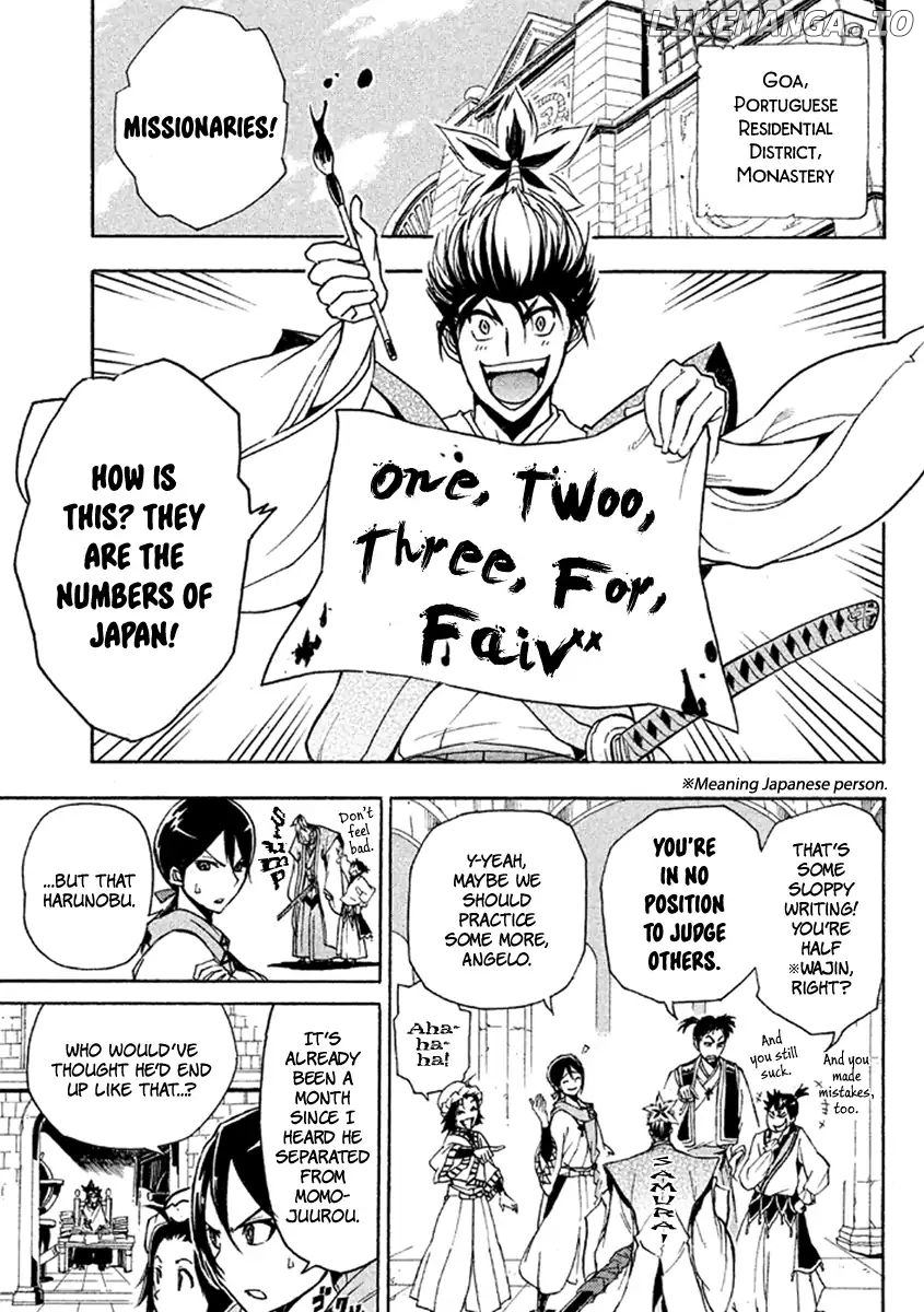Samurai Ragazzi - Sengoku Shounen Seihou Kenbunroku chapter 37 - page 2