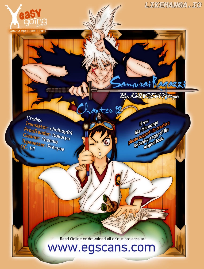 Samurai Ragazzi - Sengoku Shounen Seihou Kenbunroku chapter 12 - page 1