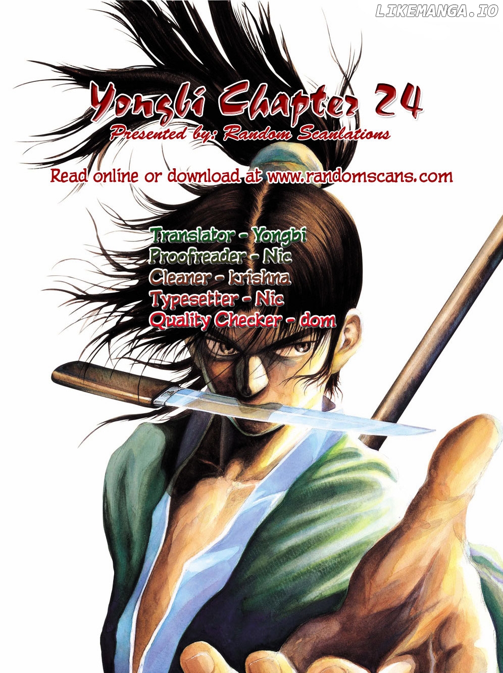 Yongbi - Manga chapter 24 - page 1