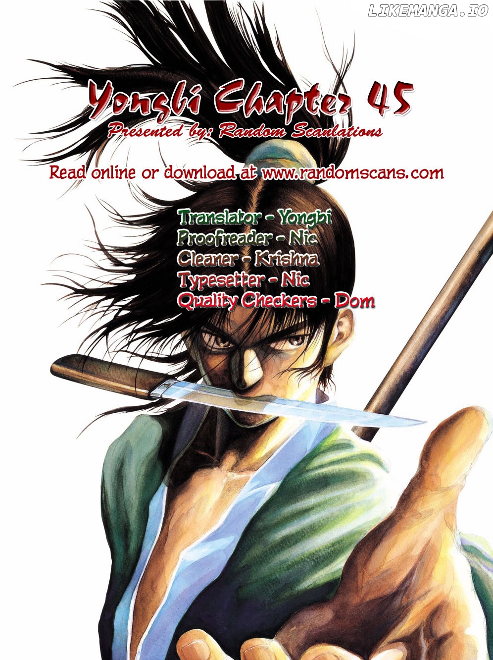 Yongbi - Manga chapter 45 - page 1