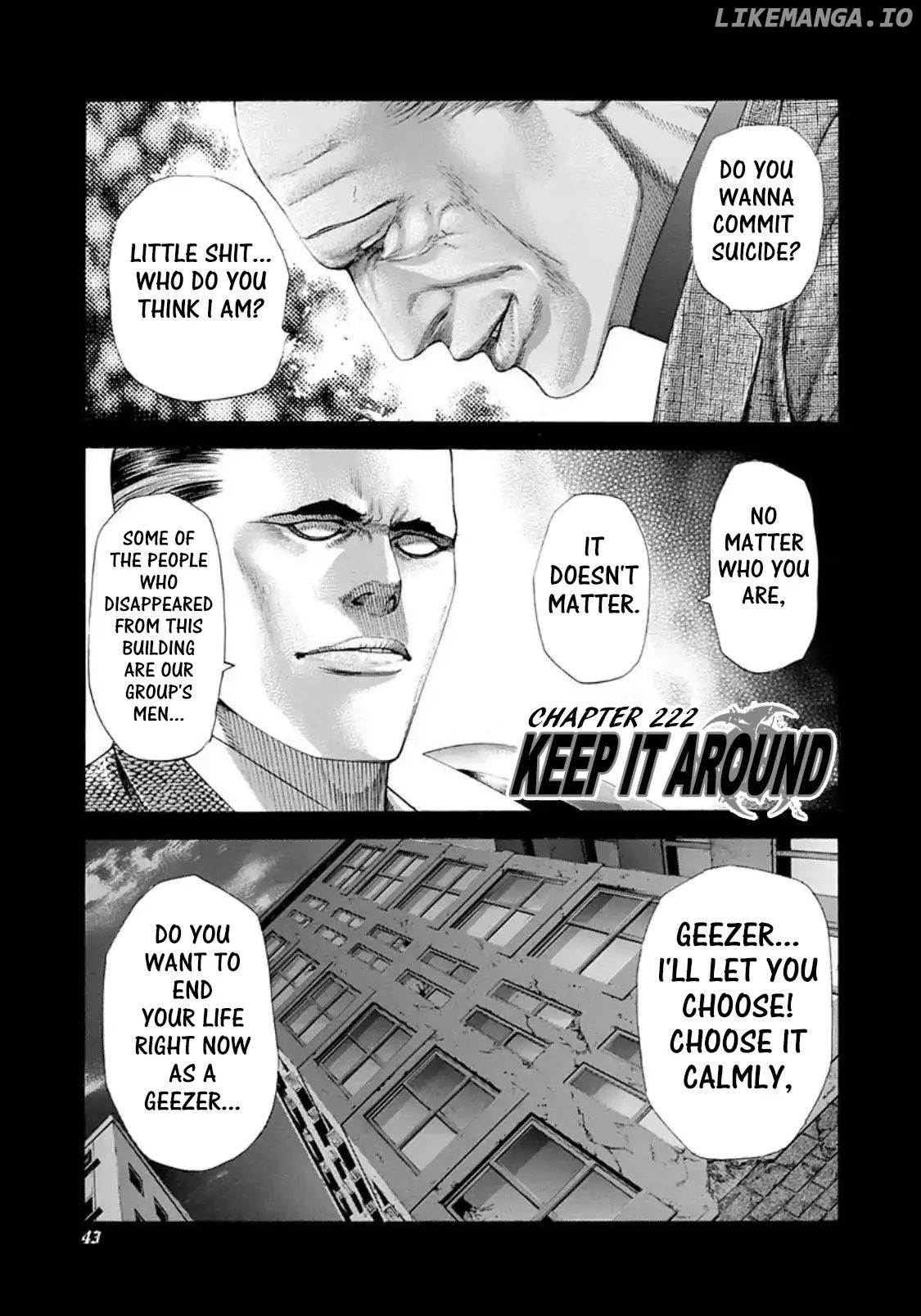 Usogui - Manga Chapter 222 - page 1