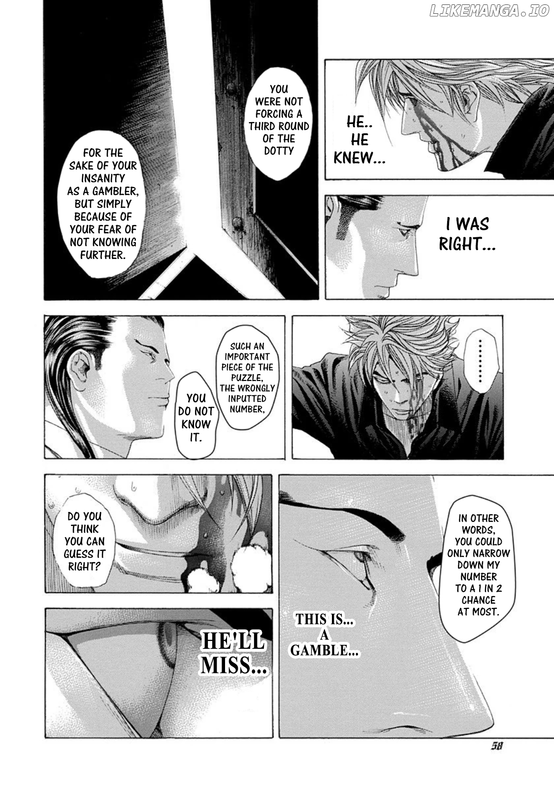 Usogui - Manga Chapter 233 - page 16