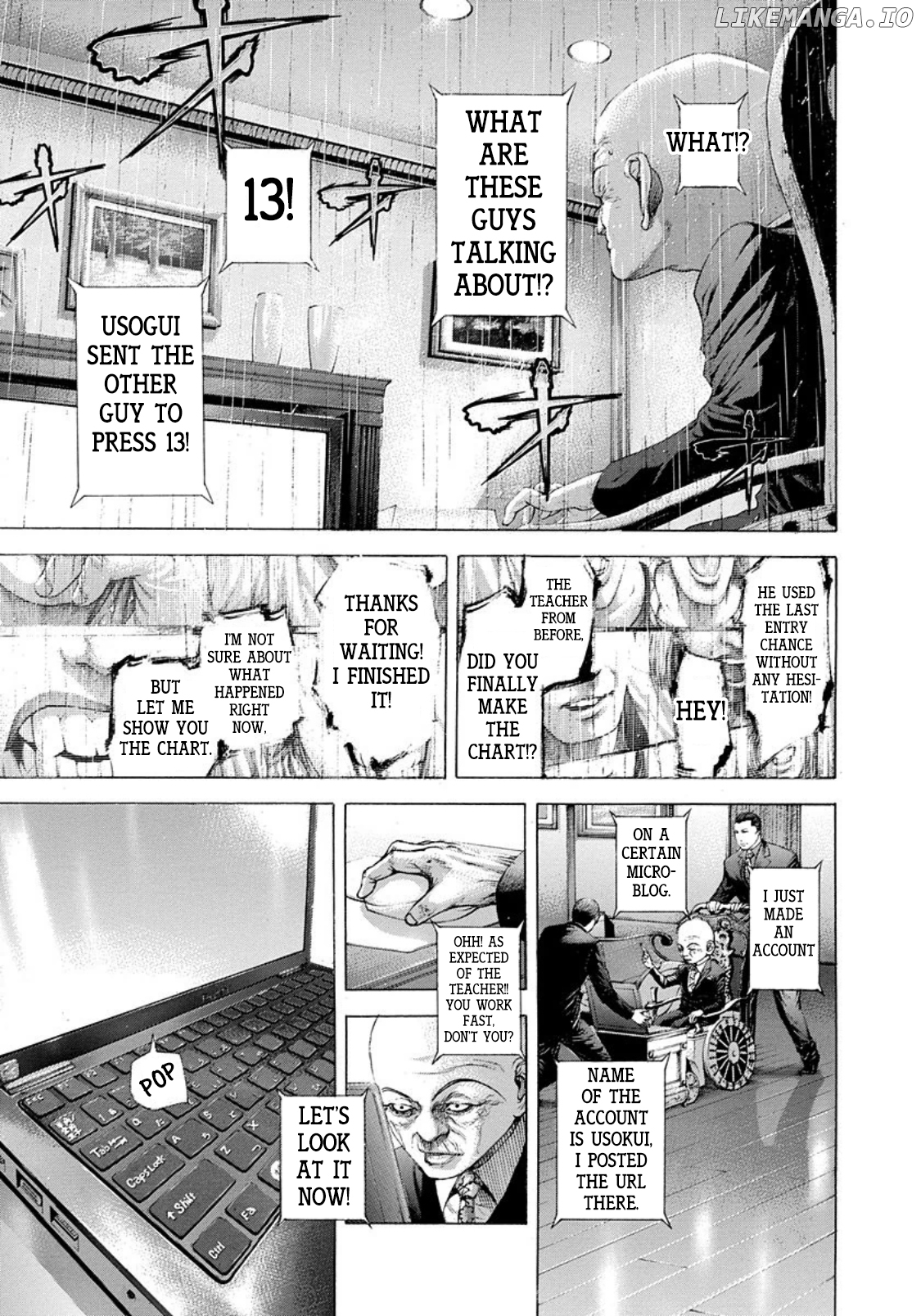 Usogui - Manga Chapter 234 - page 12