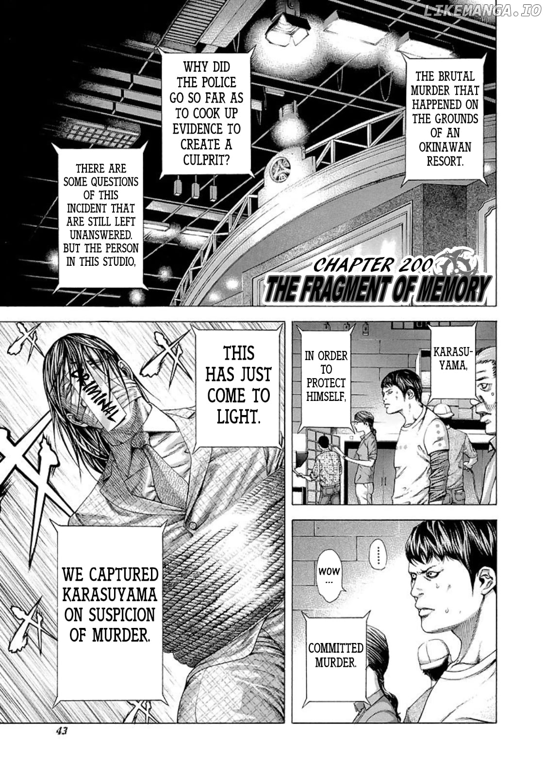 Usogui - Manga Chapter 200 - page 1