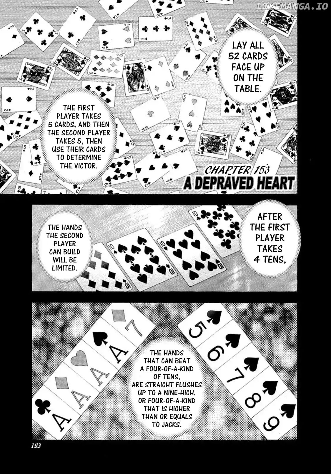 Usogui - Manga Chapter 153 - page 1