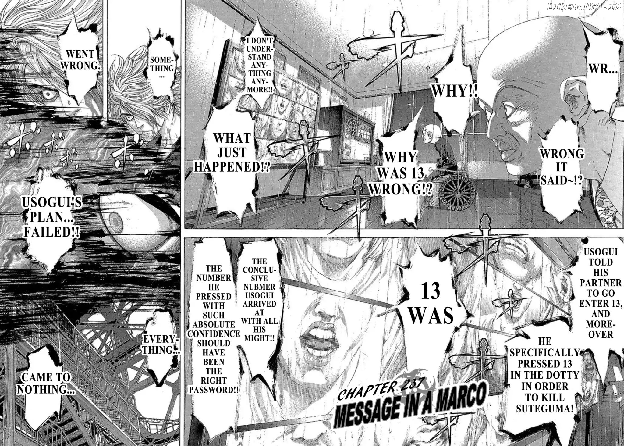 Usogui - Manga Chapter 237 - page 2