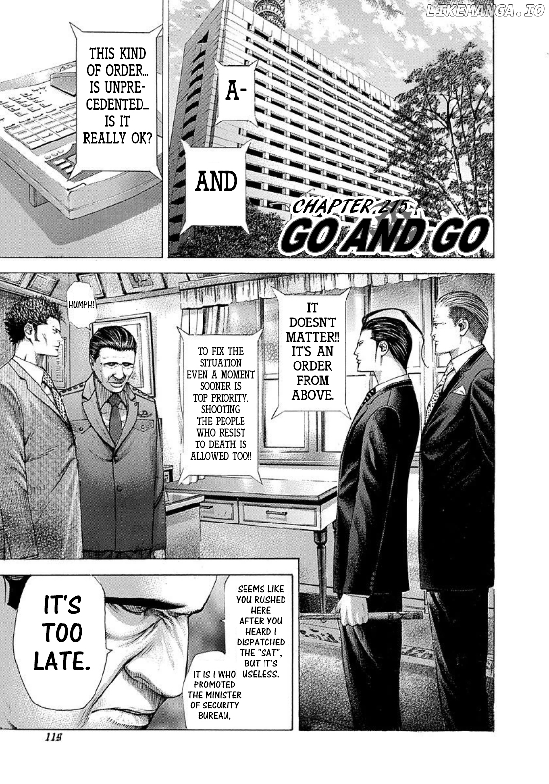 Usogui - Manga Chapter 215 - page 1