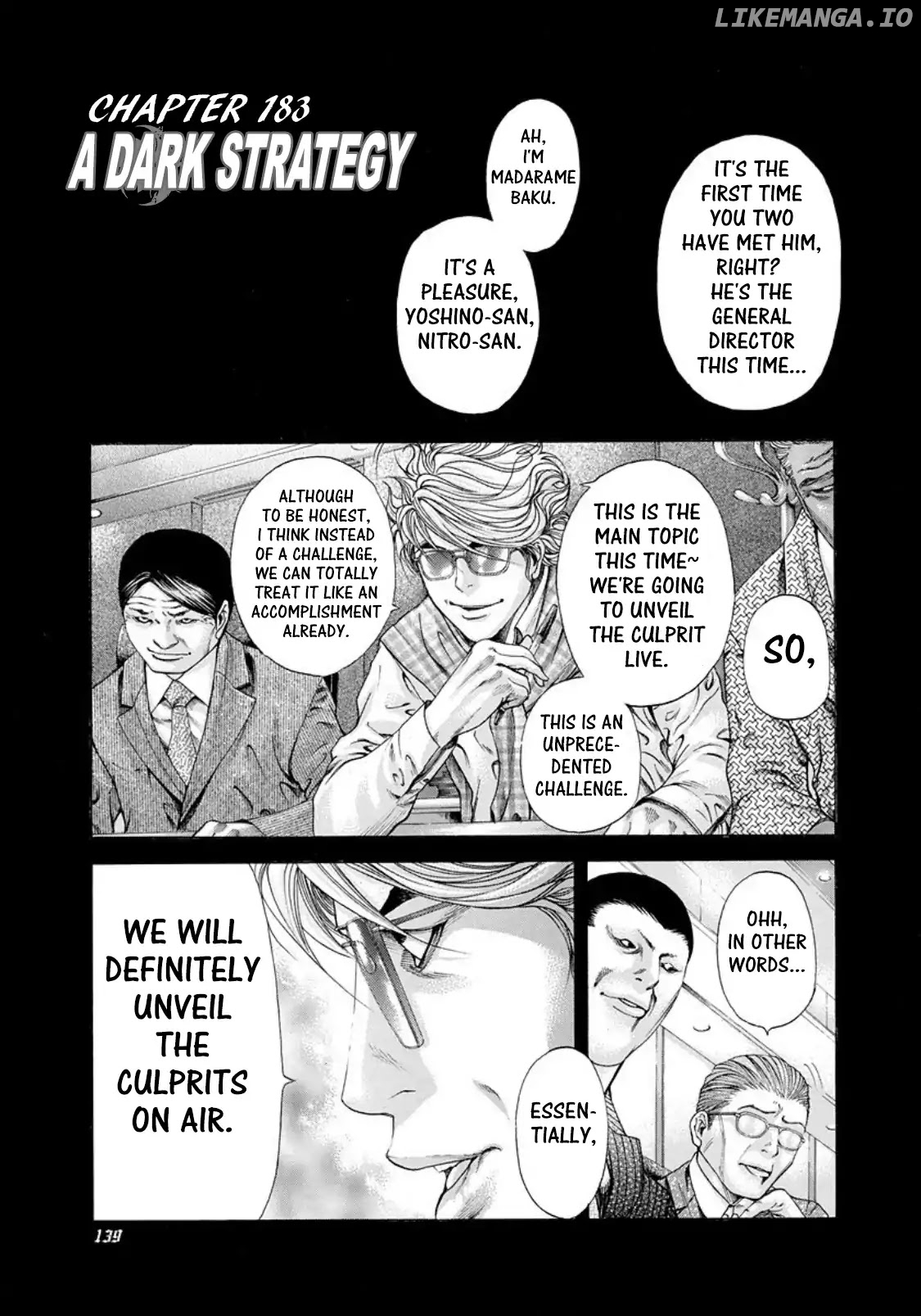 Usogui - Manga Chapter 183 - page 1