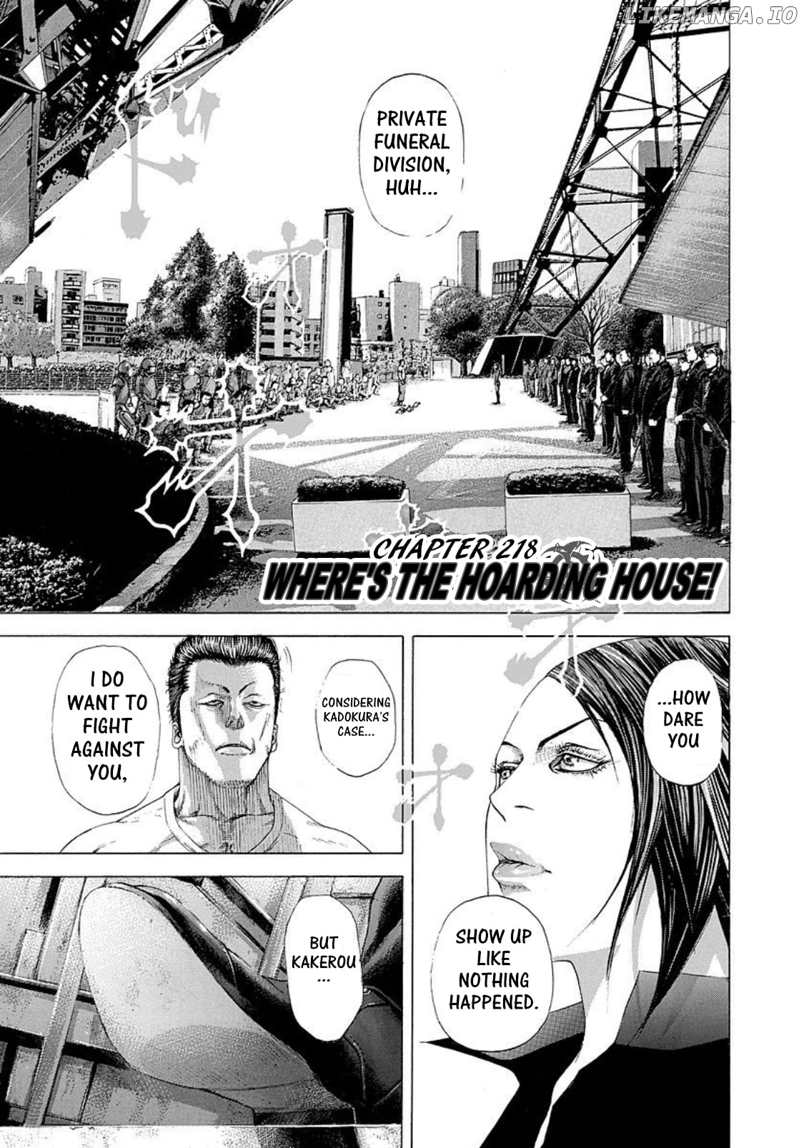 Usogui - Manga Chapter 218 - page 1