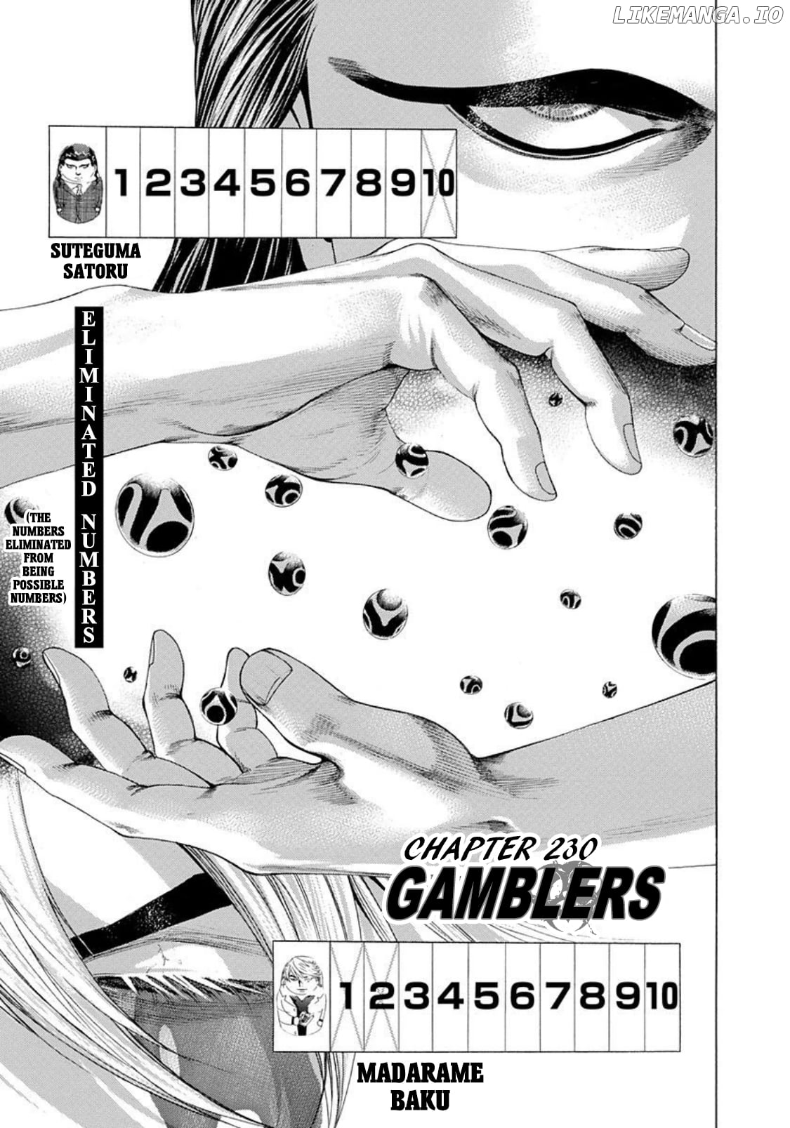 Usogui - Manga Chapter 230 - page 1