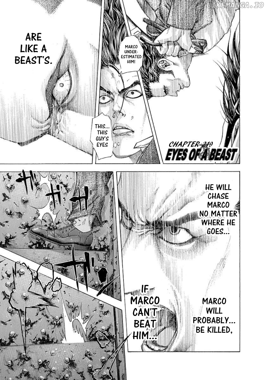 Usogui - Manga Chapter 219 - page 1