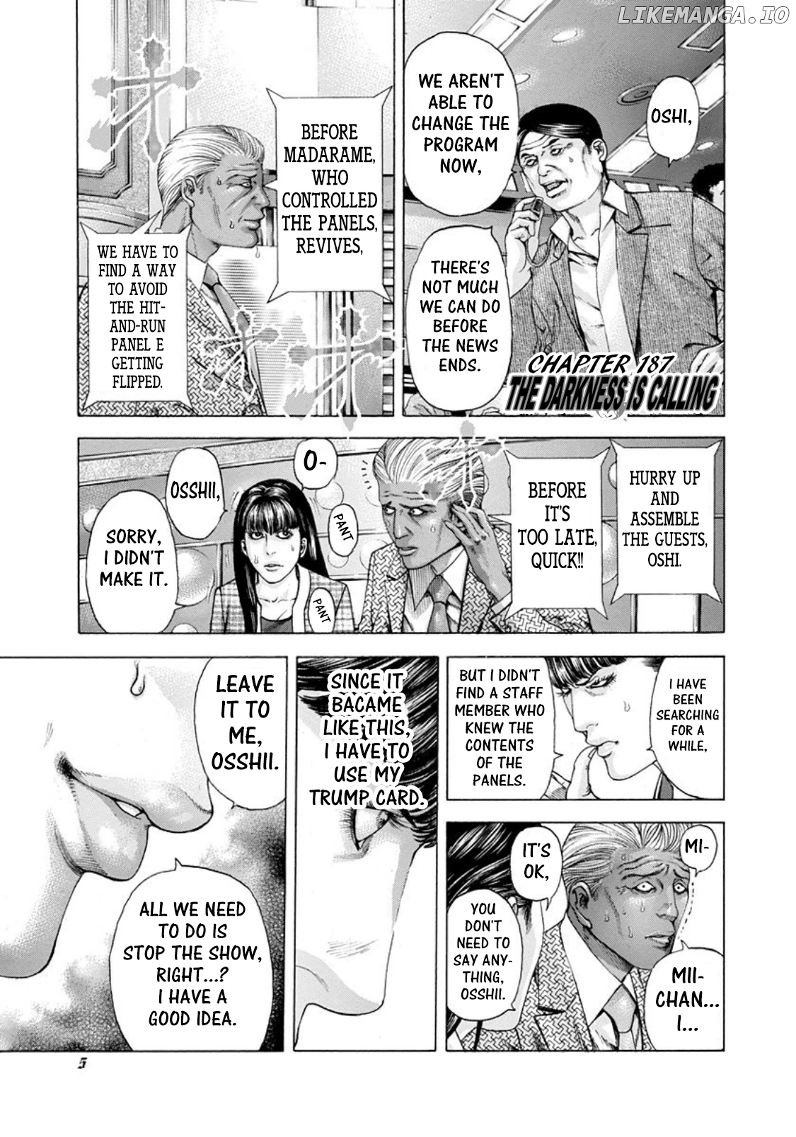Usogui - Manga Chapter 187 - page 1