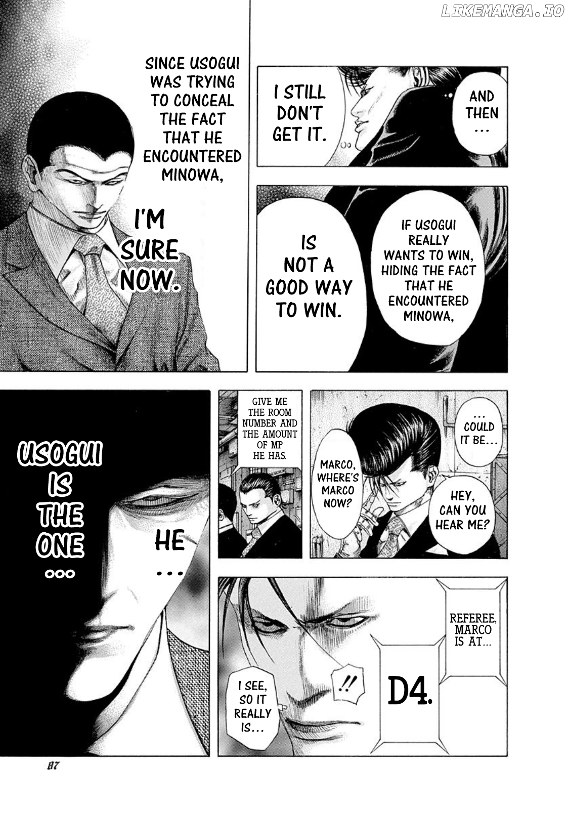 Usogui - Manga Chapter 136 - page 11