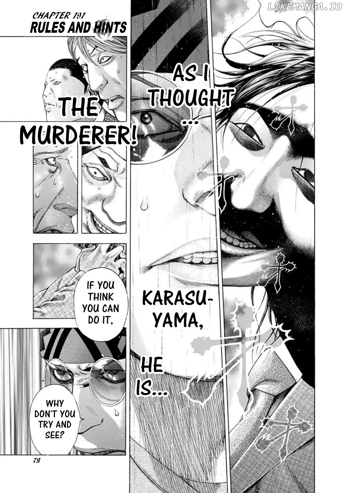 Usogui - Manga Chapter 191 - page 1