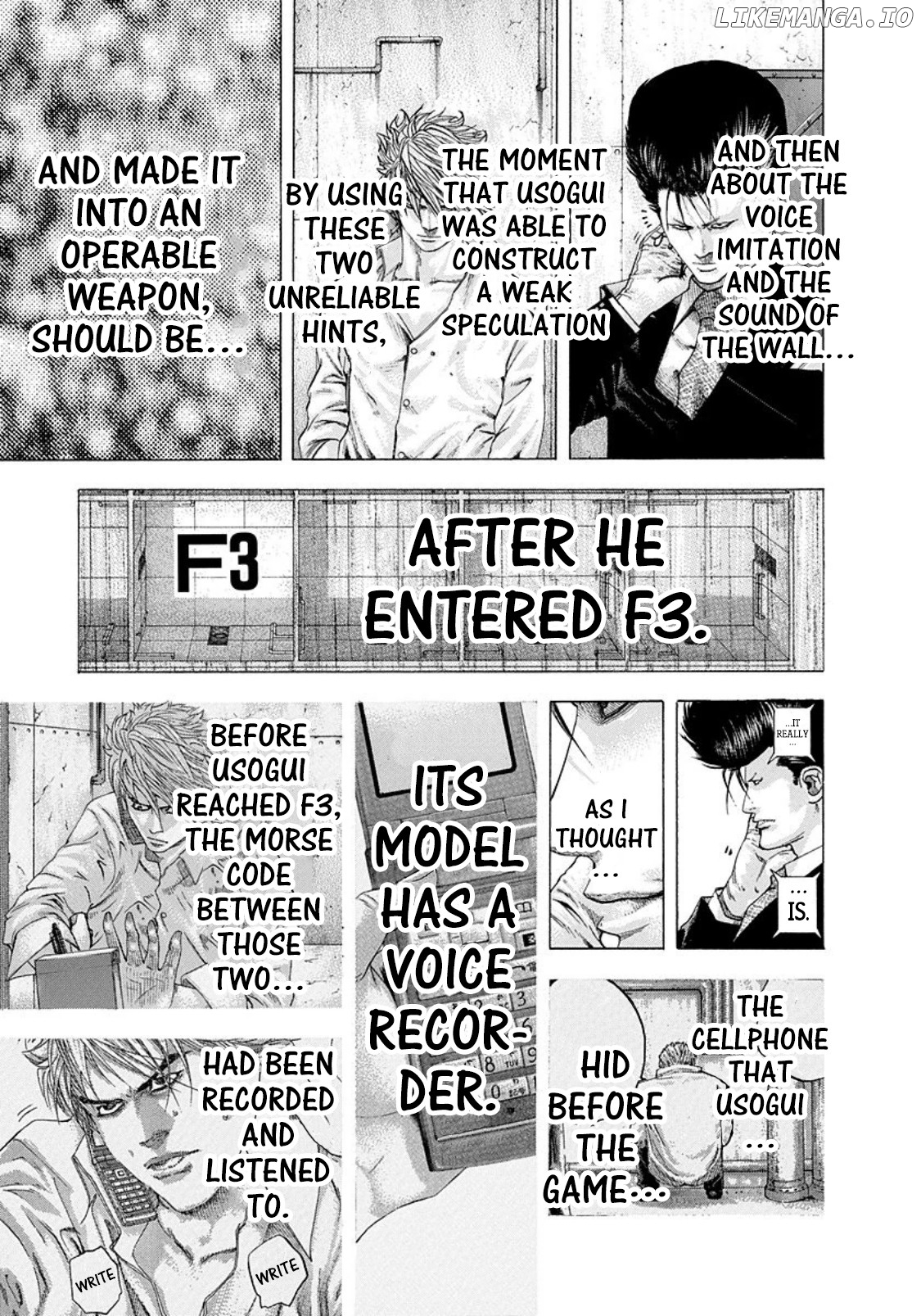 Usogui - Manga Chapter 139 - page 17