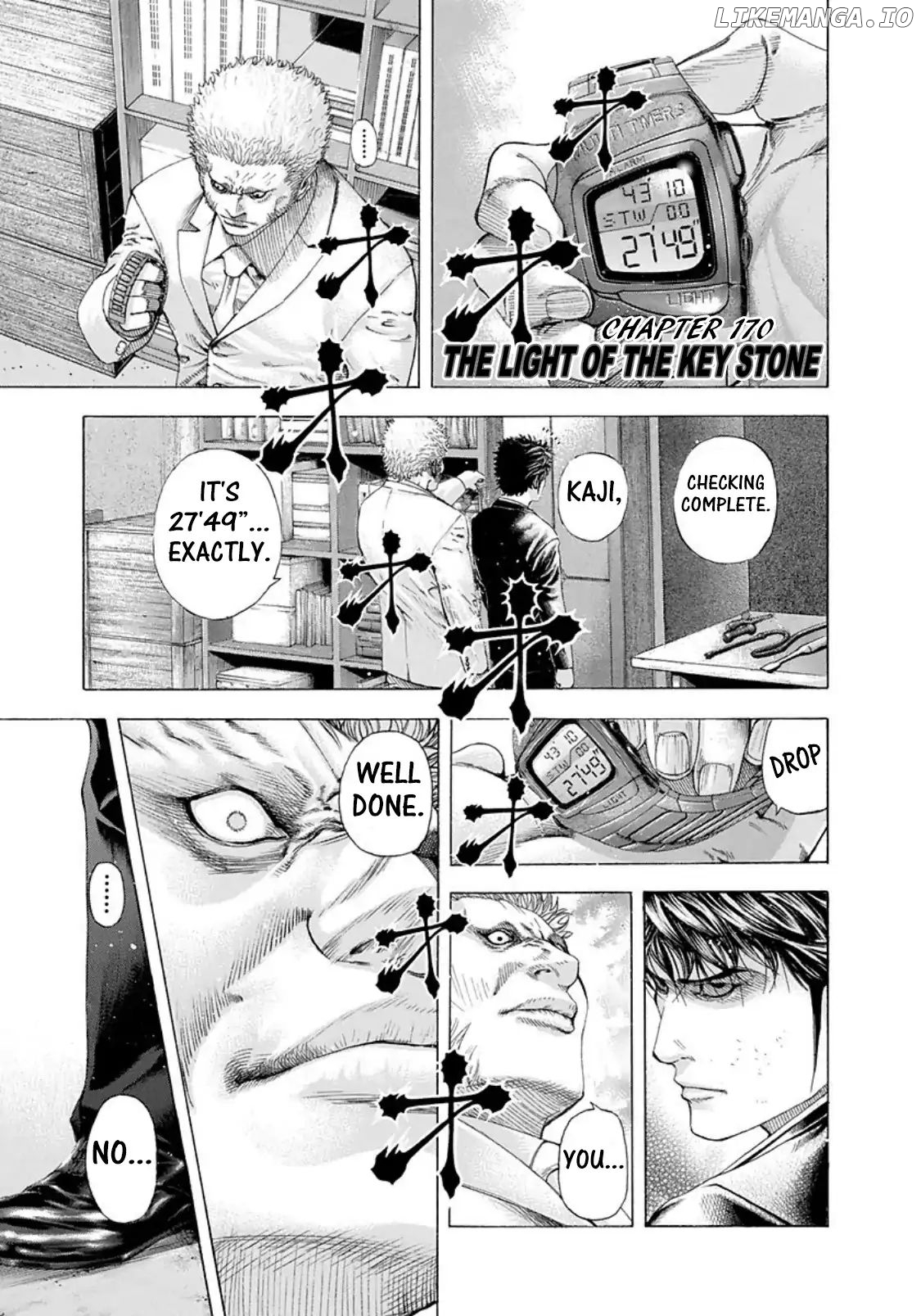 Usogui - Manga Chapter 170 - page 1