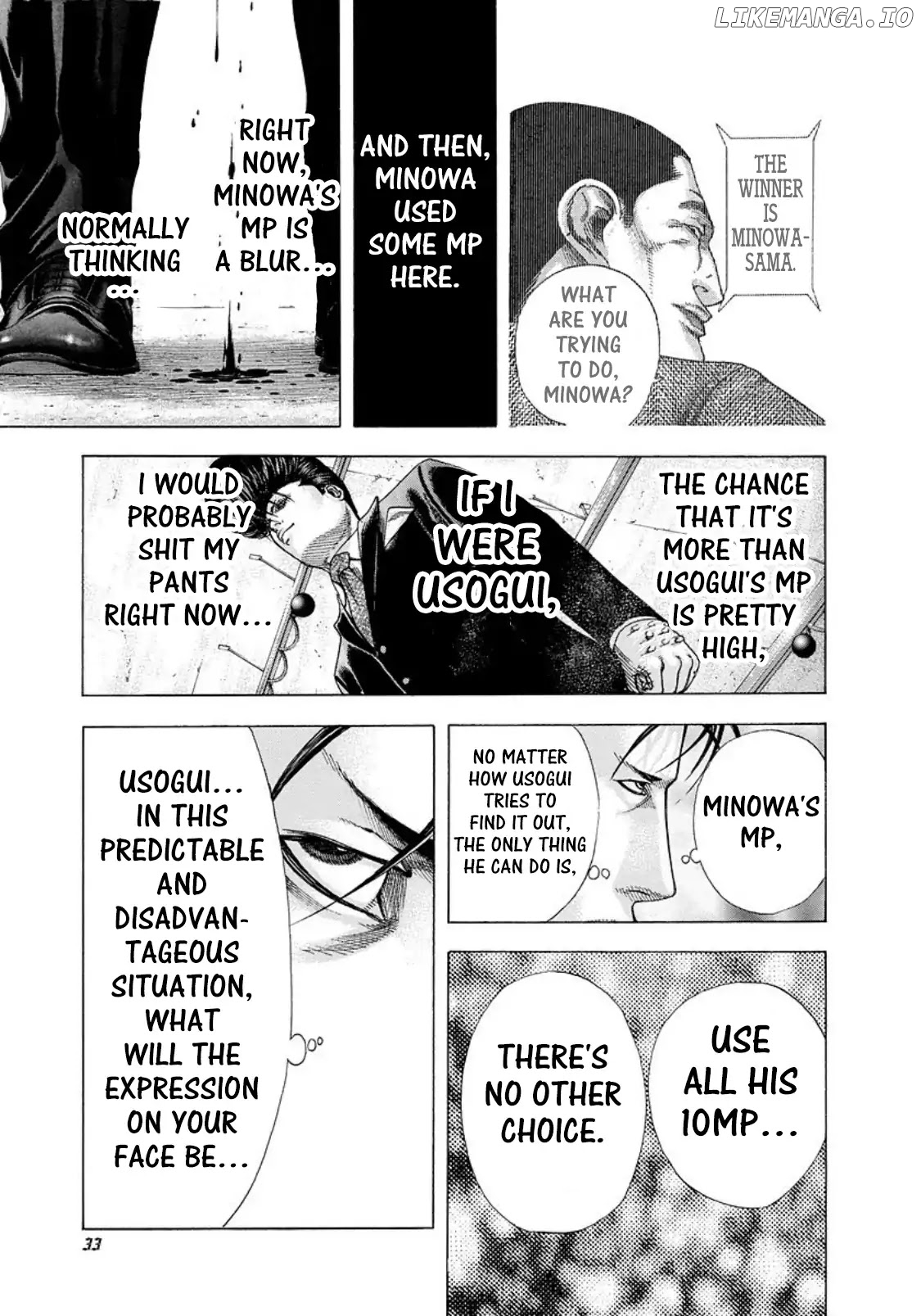 Usogui - Manga Chapter 144 - page 11