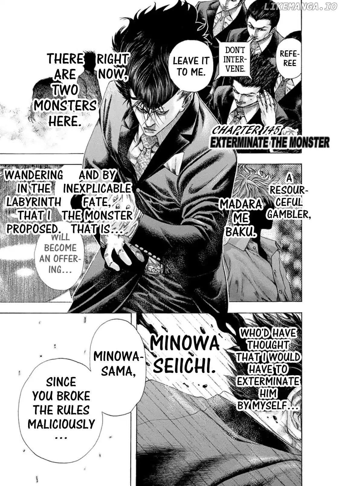 Usogui - Manga Chapter 145 - page 1