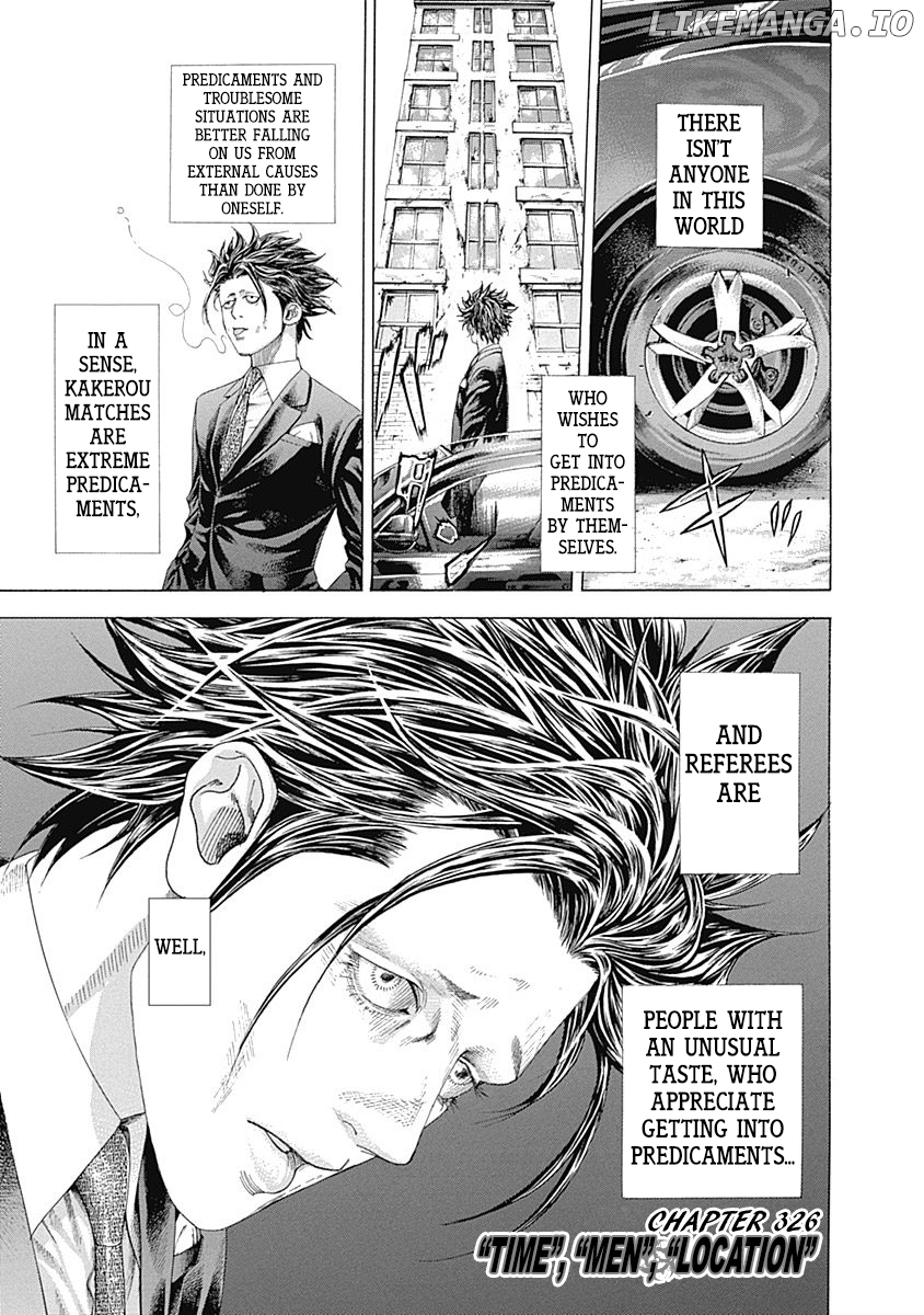 Usogui - Manga Chapter 326 - page 1