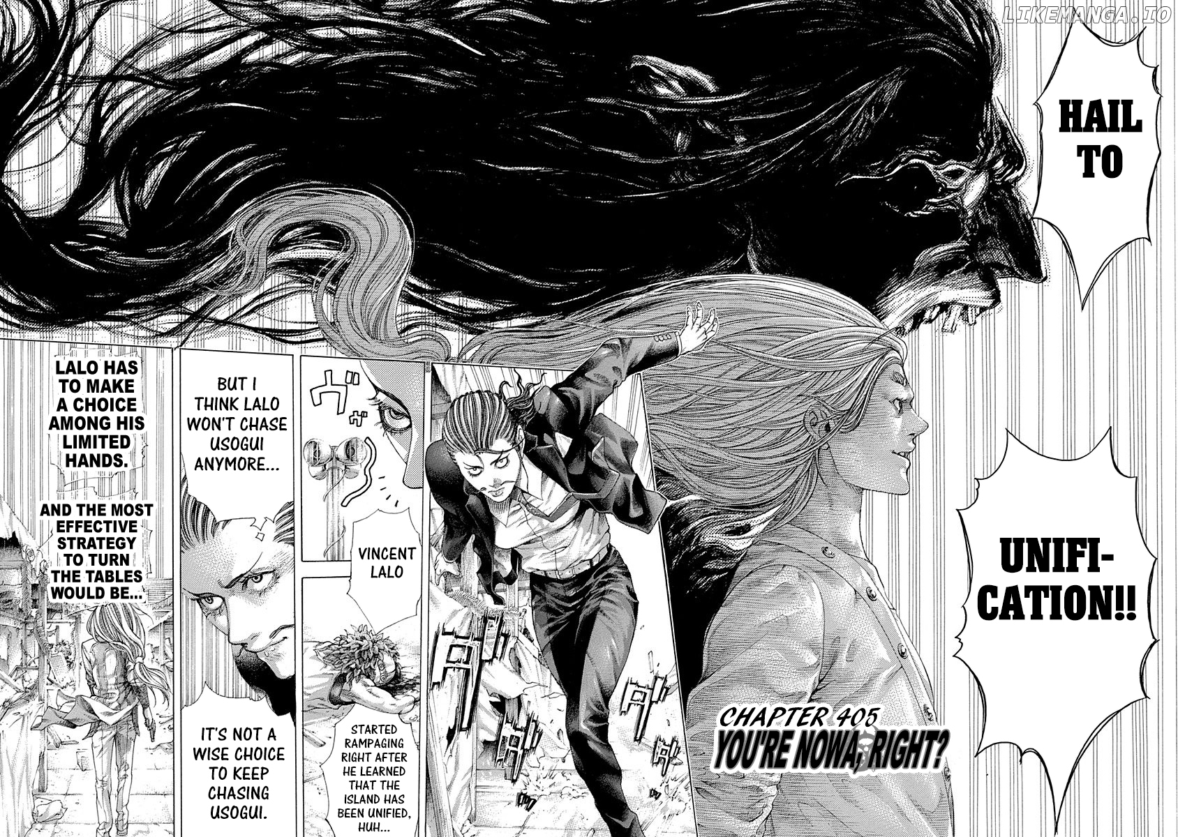 Usogui - Manga Chapter 405 - page 2