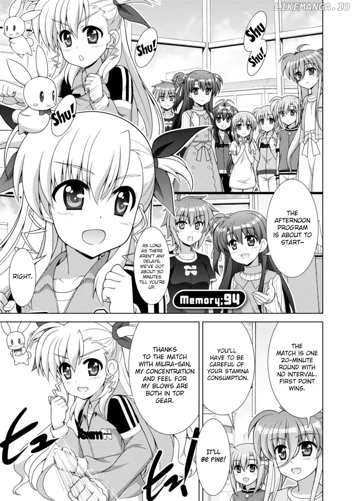 Mahou Shoujo Lyrical Nanoha Vivid chapter 94 - page 1