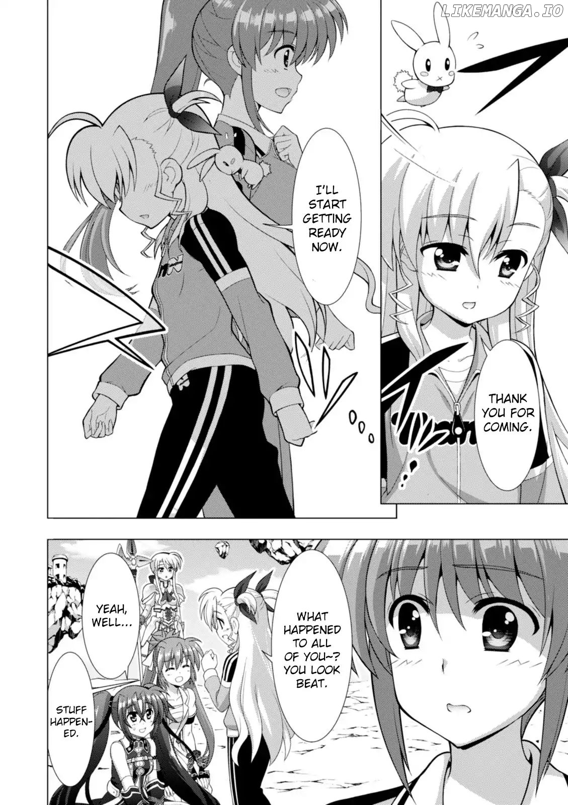Mahou Shoujo Lyrical Nanoha Vivid chapter 94 - page 12