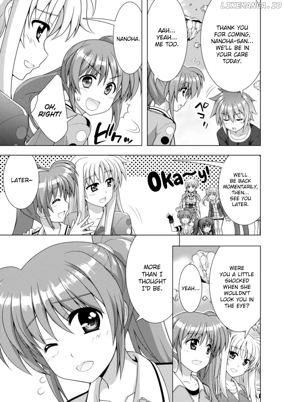 Mahou Shoujo Lyrical Nanoha Vivid chapter 94 - page 13