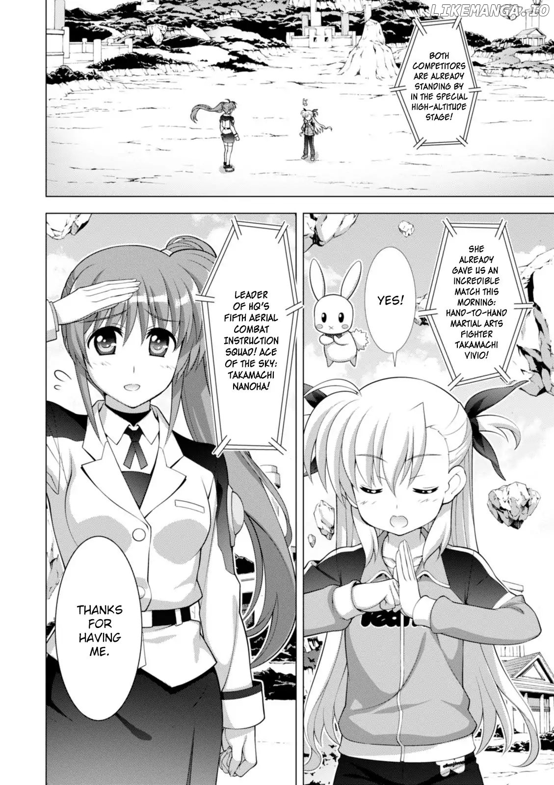 Mahou Shoujo Lyrical Nanoha Vivid chapter 94 - page 16