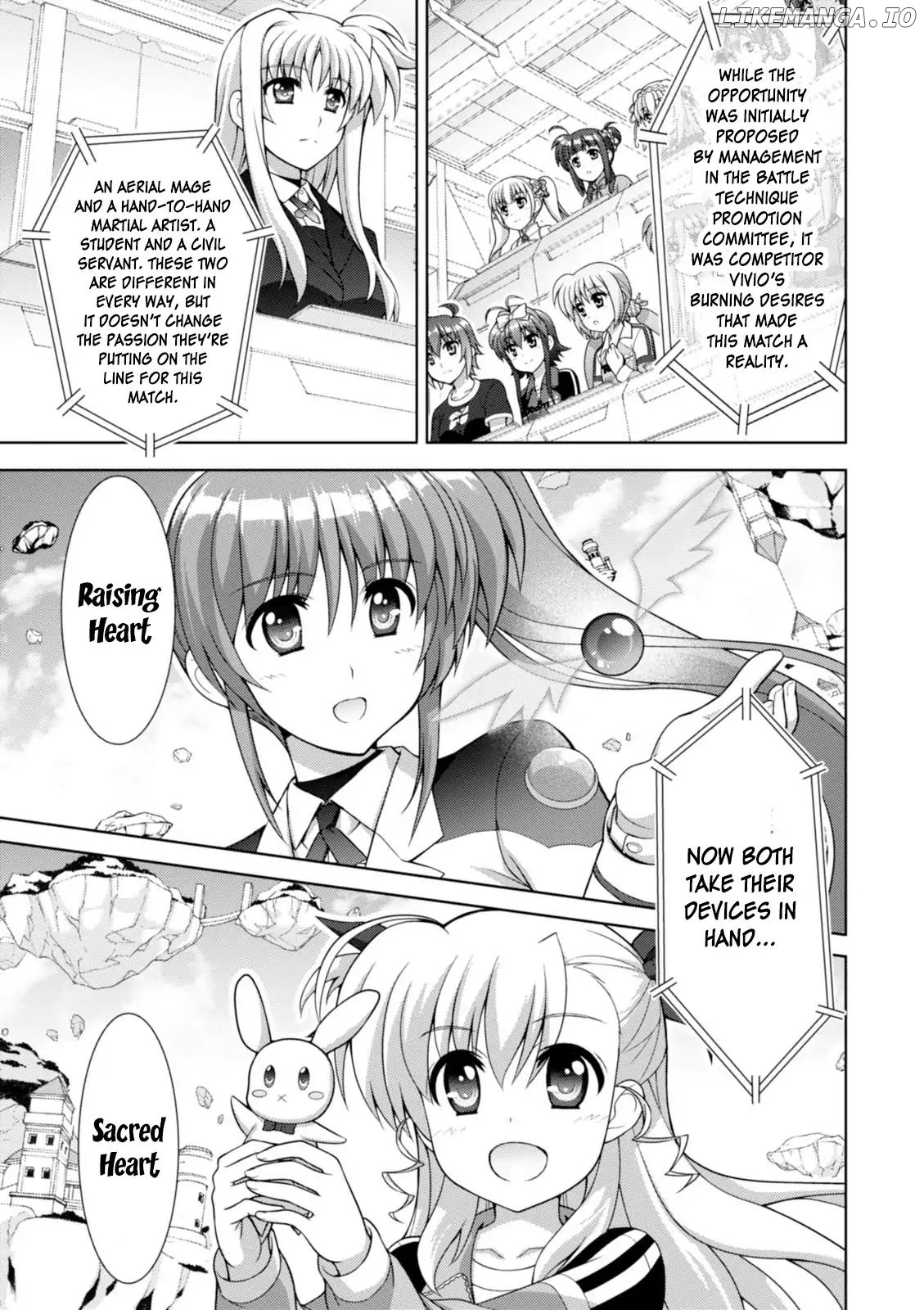 Mahou Shoujo Lyrical Nanoha Vivid chapter 94 - page 17