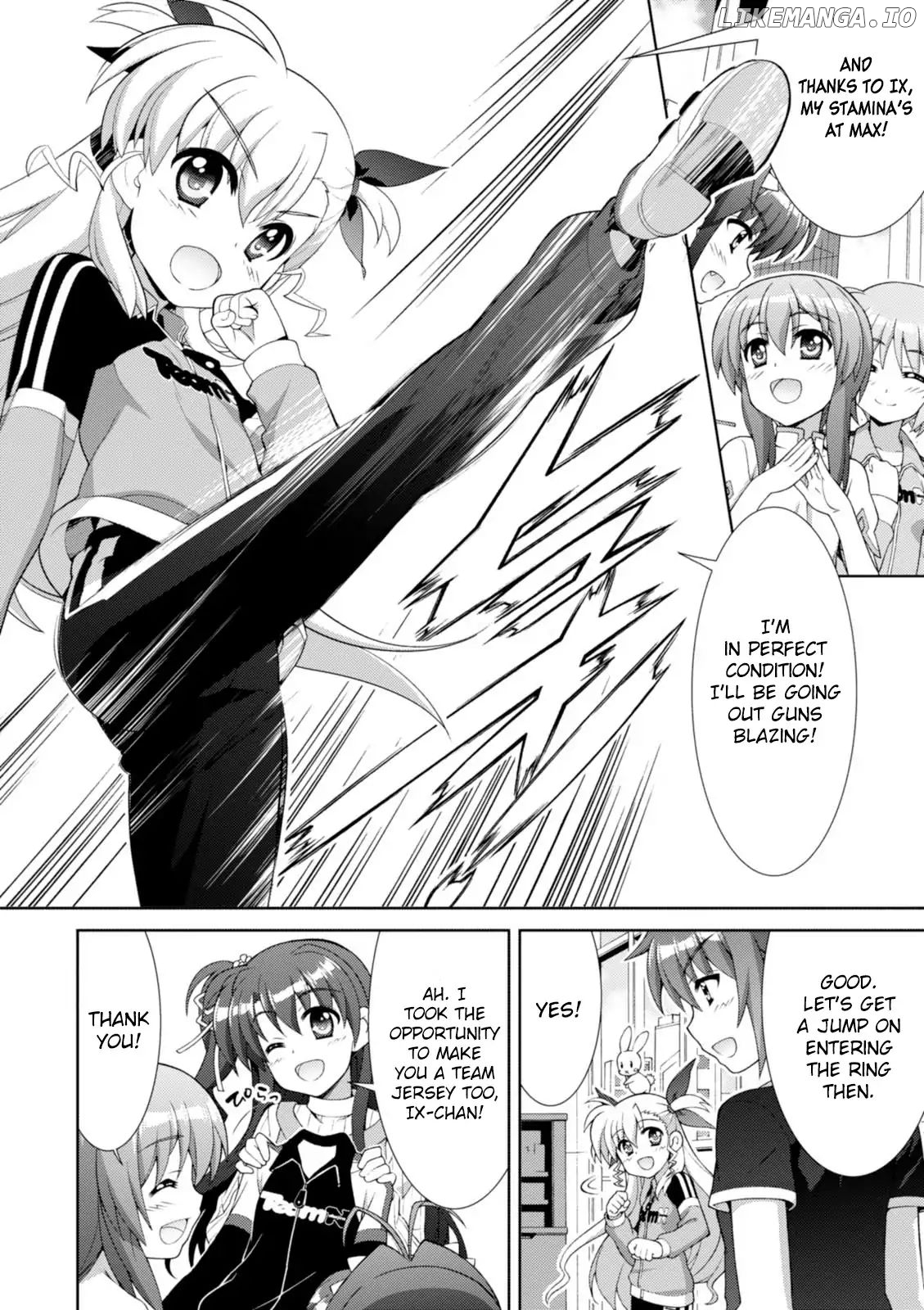 Mahou Shoujo Lyrical Nanoha Vivid chapter 94 - page 2