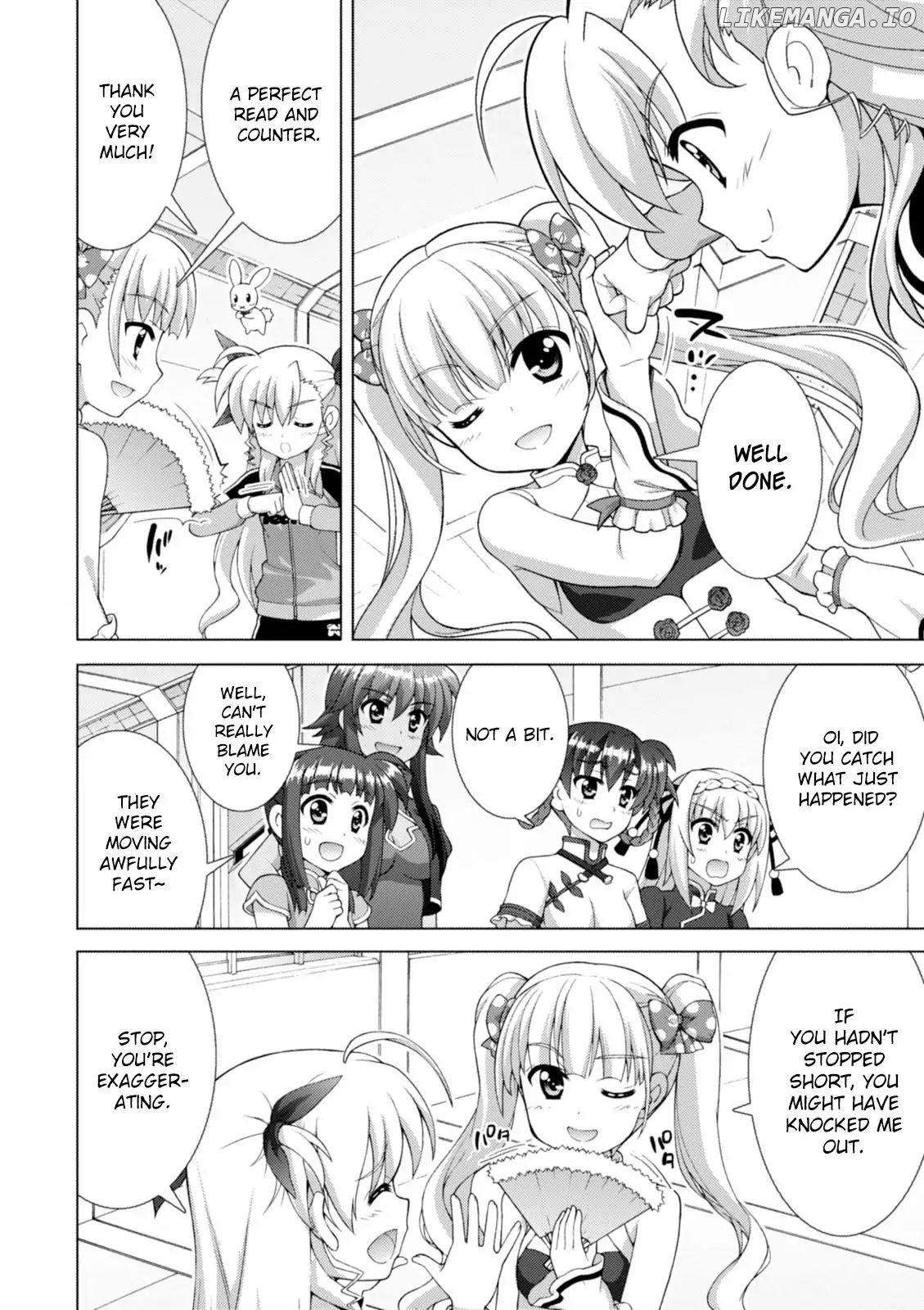 Mahou Shoujo Lyrical Nanoha Vivid chapter 94 - page 8