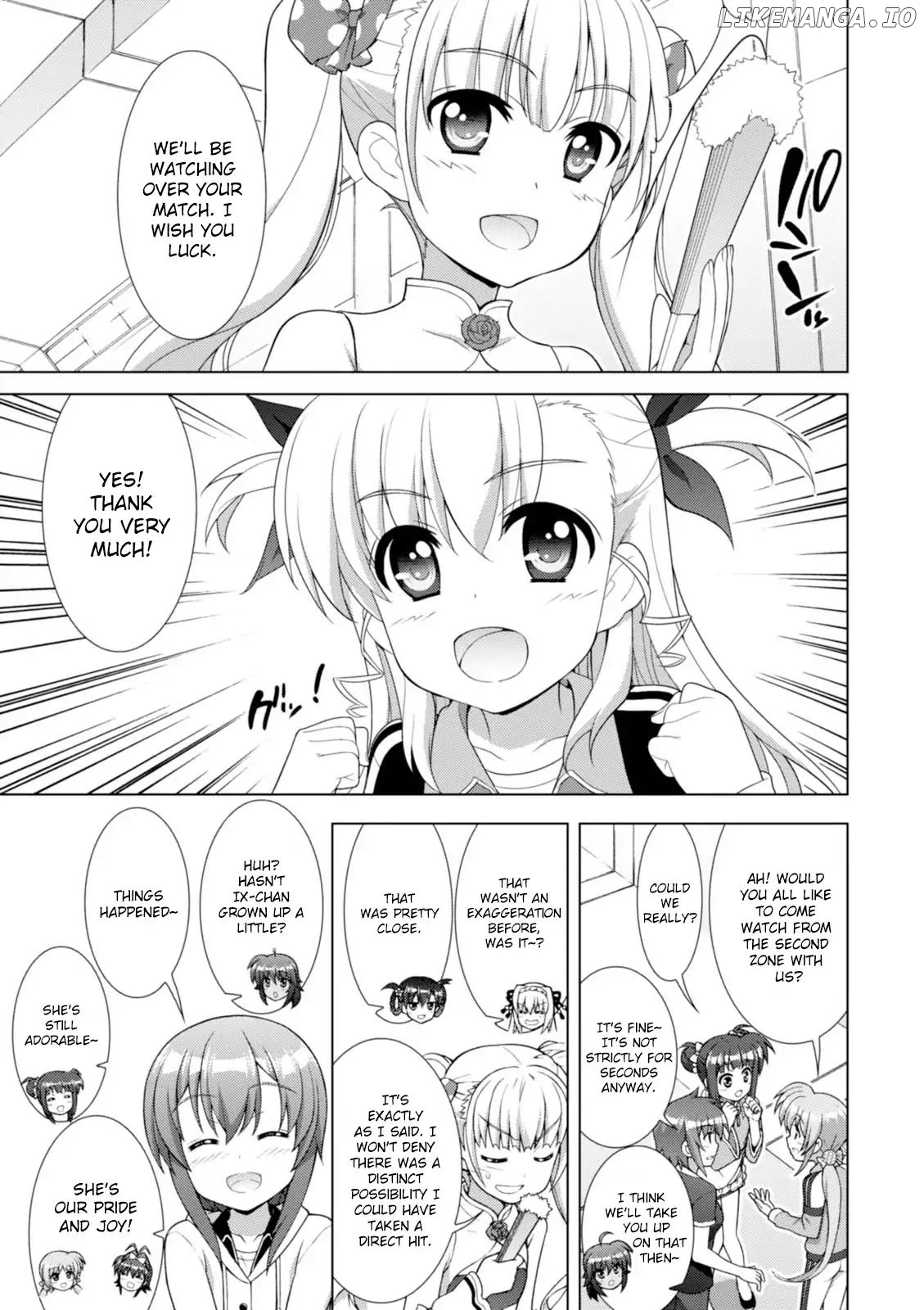 Mahou Shoujo Lyrical Nanoha Vivid chapter 94 - page 9