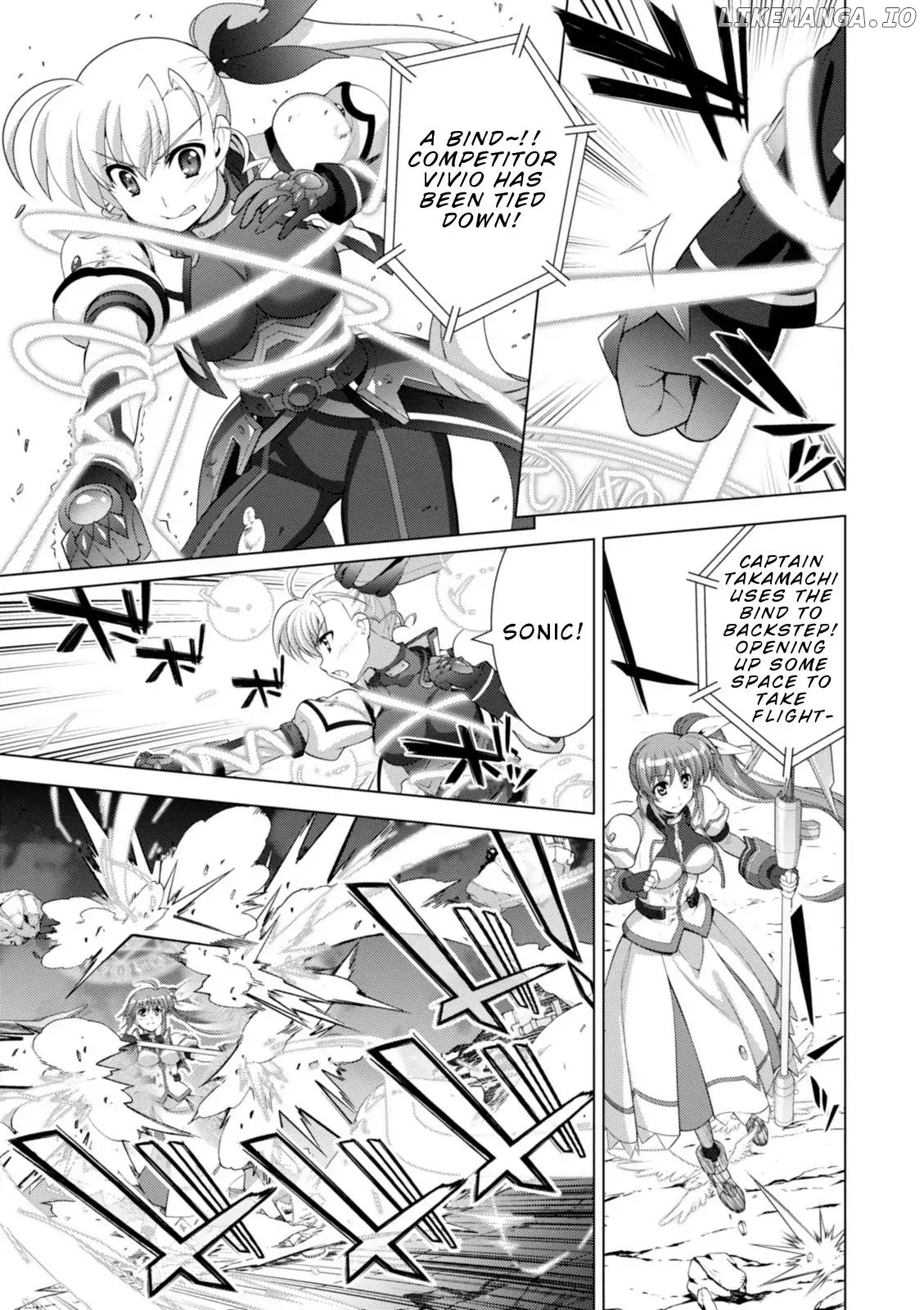 Mahou Shoujo Lyrical Nanoha Vivid chapter 96 - page 7