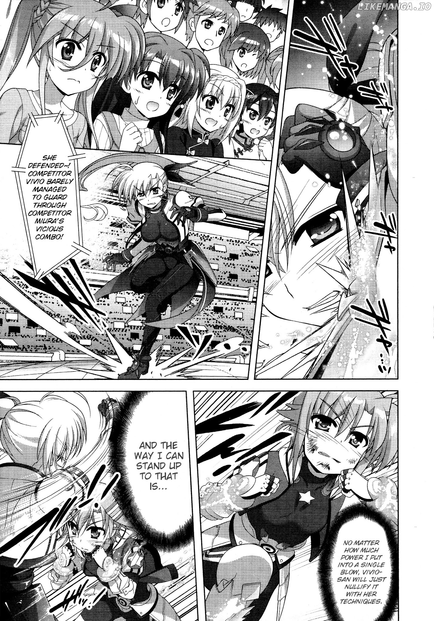 Mahou Shoujo Lyrical Nanoha Vivid chapter 88 - page 12