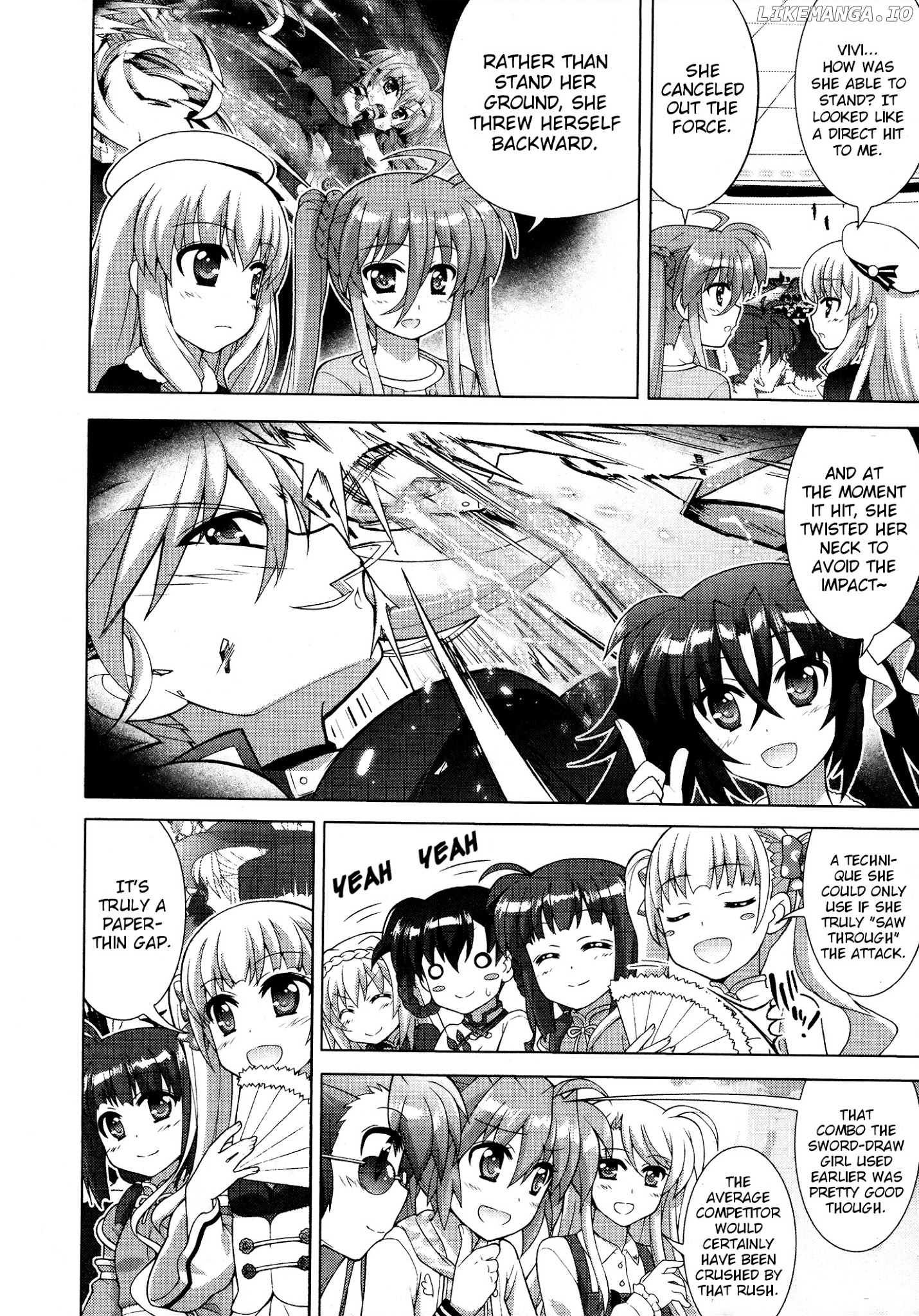 Mahou Shoujo Lyrical Nanoha Vivid chapter 88 - page 22