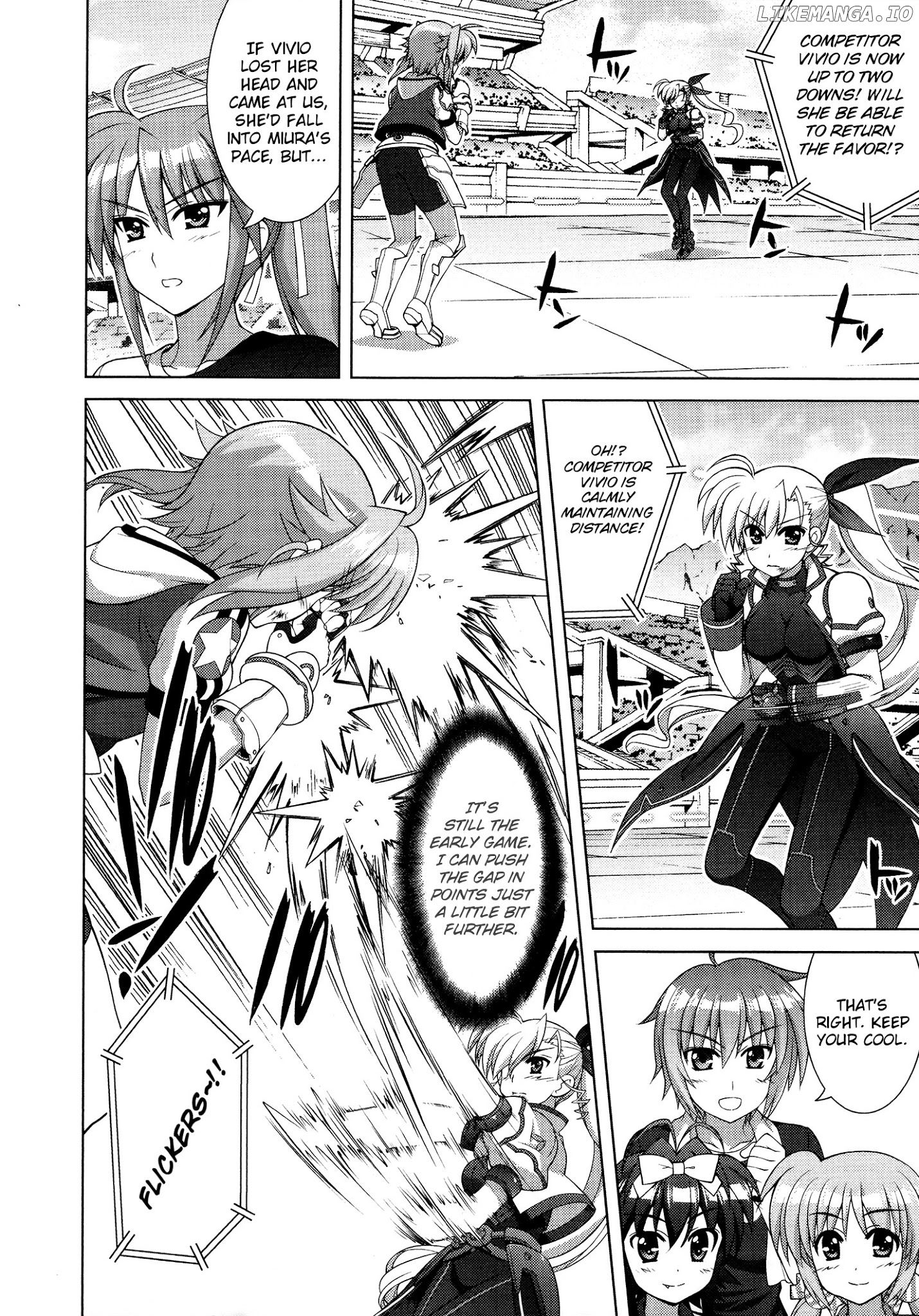 Mahou Shoujo Lyrical Nanoha Vivid chapter 88 - page 24