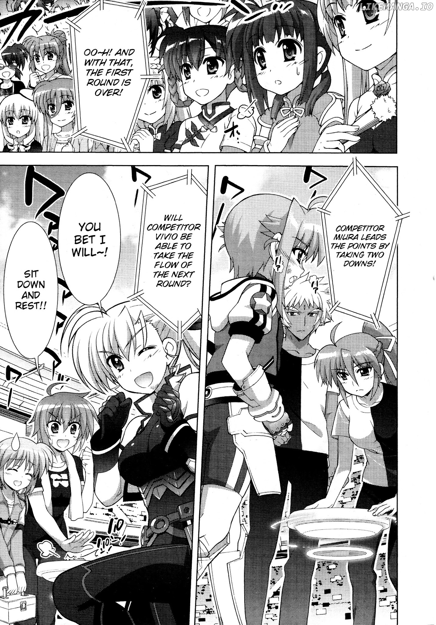 Mahou Shoujo Lyrical Nanoha Vivid chapter 88 - page 27