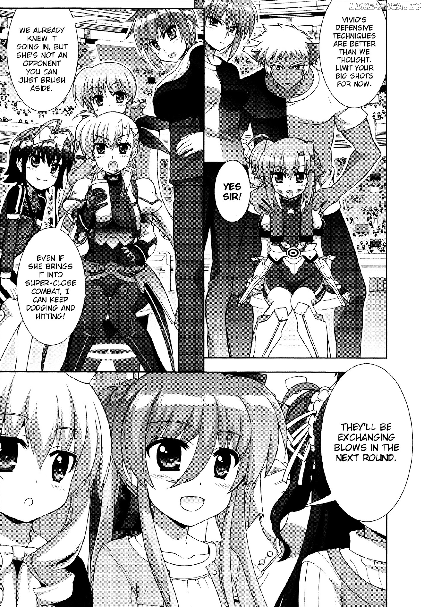 Mahou Shoujo Lyrical Nanoha Vivid chapter 88 - page 29