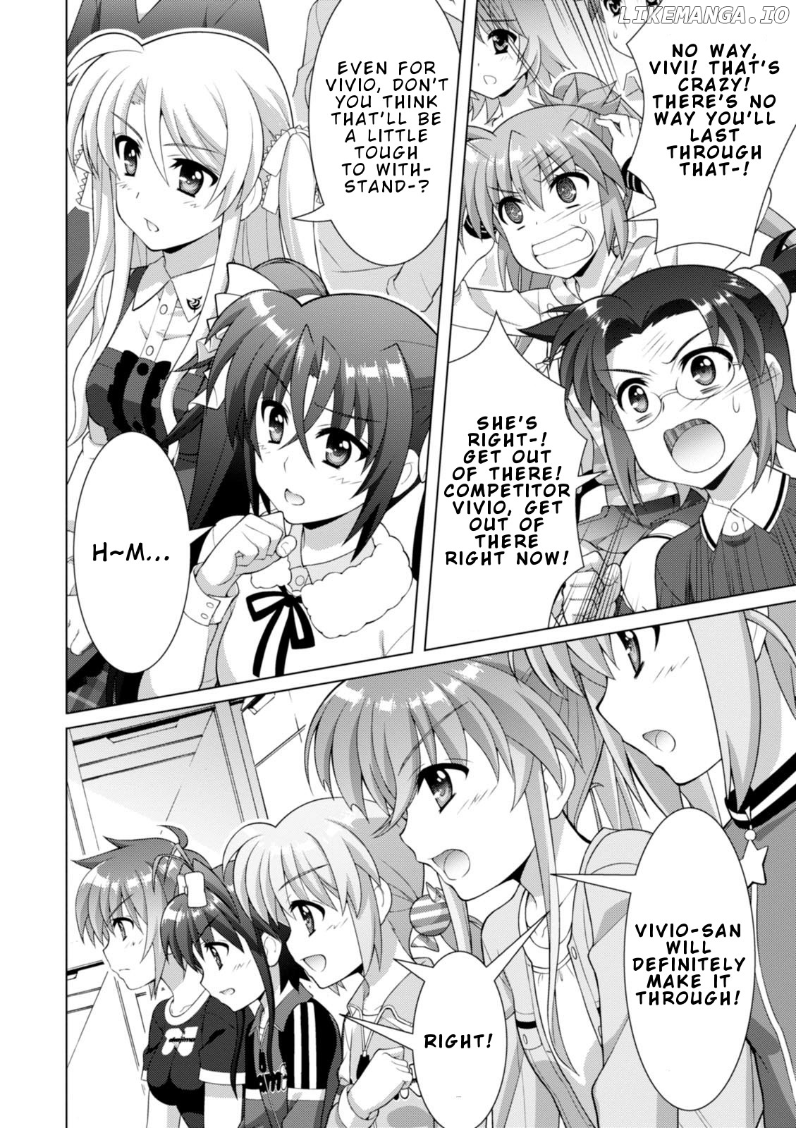 Mahou Shoujo Lyrical Nanoha Vivid chapter 97 - page 18