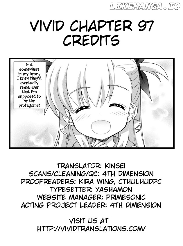 Mahou Shoujo Lyrical Nanoha Vivid chapter 97 - page 32