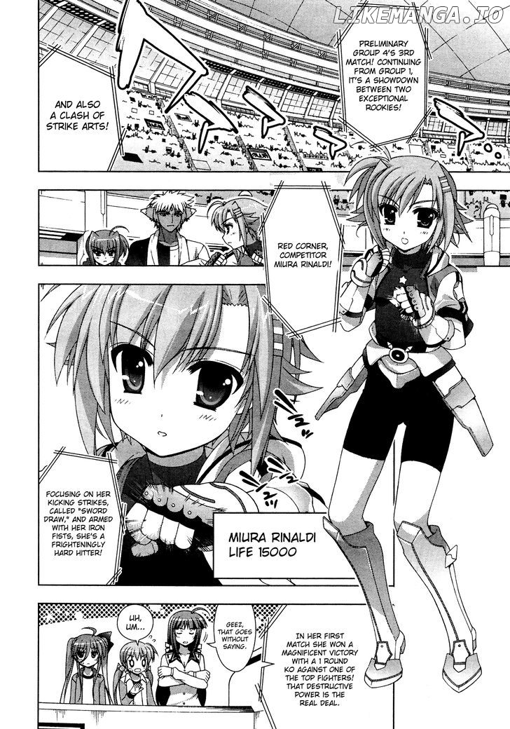 Mahou Shoujo Lyrical Nanoha Vivid chapter 32 - page 8